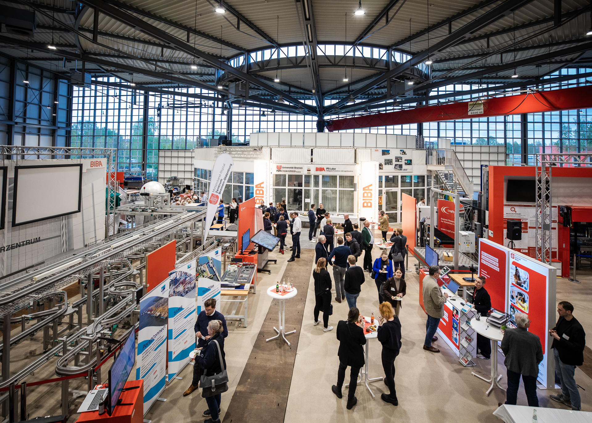 Forschungshalle des  BIBA – Bremer Institut für Produktion und Logistik